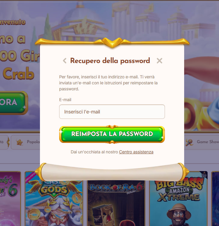 LoginRecupero